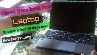 Chuwi herobook pro review  Best laptop for Trading  Chuwi Brand New Laptop Under Rs 180000 [upl. by Lemcke62]