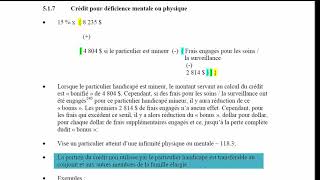 Les crédits dimpôt personnels partie 12018 [upl. by Slack]