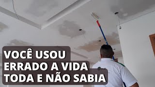 NÃO USE SELADOR ACRILICO NO GESSO [upl. by Maloy592]