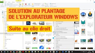 Solution au plantage de lExplorateur Windows [upl. by Sherard]