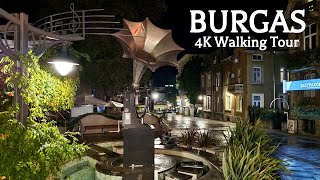 Exploring Burgas Bulgaria 🇧🇬  4K Walking Tour [upl. by Koy131]