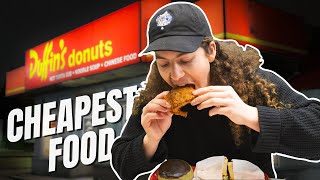 Best CHEAP Food in Vancouver  DUFFINS DONUTS [upl. by Hoopes]