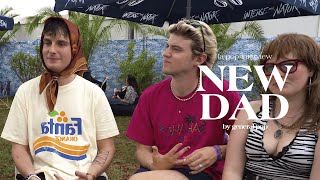 NewDad — POP Interview at ROCK EN SEINE [upl. by Annekcm]