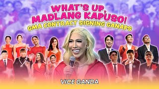 What’s Up Madlang Kapuso GMA Contract Signing Ganaps [upl. by Tuhn]