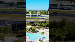 Avanti Palms Resort and Conference Center pool by drone Orlando Florida [upl. by Selry]