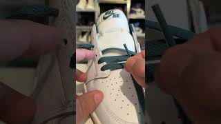 How To Lace Jordan 1 low quotGHOST BARSquot NEVER SHOWN BEFORE [upl. by Kessiah]