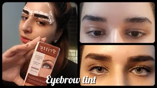 EYEBROW AND EYE LASH TINT TUTORIAL [upl. by Even]