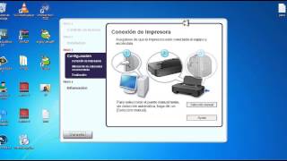 Instalar impresora canon PIXMA iP2700 [upl. by Serles]