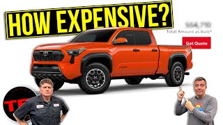 Least amp Most Expensive Tacoma Heres Your EARLY Look the 2024 Configurator [upl. by Llednol]