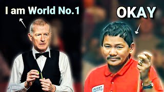 World No 1 Snooker PLAYER Thinks He Can DOMINATE the GREAT EFREN REYES [upl. by Bryna507]