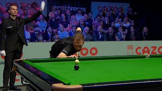 Judd Trump makes 147 vs Ronnie OSullivan in 2022 Champion of Champions Final 🔥 [upl. by Chaffee]