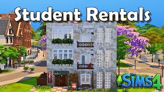 The Sims 4 For Rent  Student Rentals  Britechester  For Rent Apartments [upl. by Iglesias]