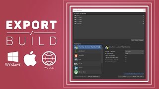 How to BUILD  EXPORT your Game in Unity Windows  Mac  WebGL [upl. by Nayek444]