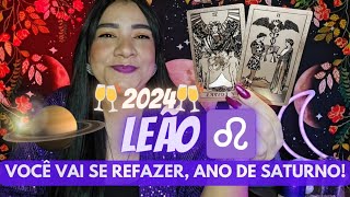 ♌️ LEÃO 🥂 2024 🥂 ENCONTRO DE ALMAS E PARCERIAS PROFISSIONAIS PODE CELEBRAR [upl. by Wilscam117]