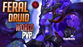 Do it for Nzoth Daddy  Feral Druid  915 World PVP [upl. by Georglana]