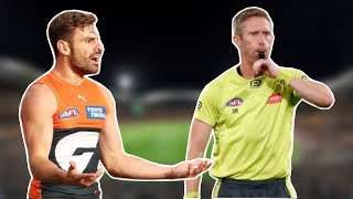 Most Outrageous AFL Umpiring Calls EVER [upl. by Stephani]