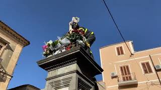 Omaggio floreale alla Madonna 2022  Adrano Piazza Immacolata [upl. by Lorens]