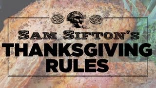 6 Thanksgiving Rules To Live By  Sam Sifton [upl. by Rosecan68]