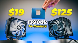 We Tested 14 AIRCoolers on 24Core 13900k  The Results Will Shock You [upl. by Pippy]