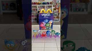 Look how cute 😍 mcdonalds happymeal insideout pixar disney [upl. by Aspa]