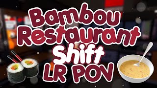 Bambou Shift  LR POV Roblox [upl. by Adalai716]