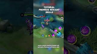 Tutorial phoveus revamp skills [upl. by Phylys739]