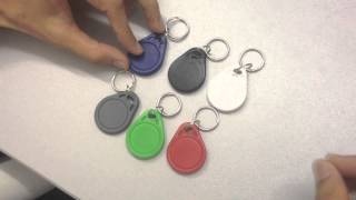 2013 Newest Product RFID Key Tag [upl. by Pedaiah572]