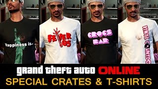 GTA Online  Special Crates and TShirts Invite Only [upl. by Kinemod]