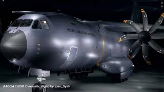 Airbus A400M TUDM Cinematic  ROBLOX [upl. by Ilrebmik]