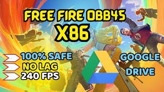 Freefire x86 obb45 download drive link  Freefire Amazon Apk Download  Freefire New Version [upl. by Haag411]