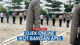 Polisi Lakukan Penyamaran Jadi Ojol Video Saat Apel Viral di Sosmed [upl. by Artkele]