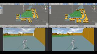 Unity Simple Open World system added Raycast culling unity3d openworldgames [upl. by Hopkins]