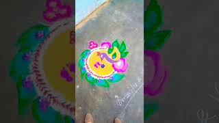 Rangoli l competition in my school [upl. by Suissac87]