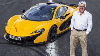 Jay Leno becomes first man outside McLaren to drive the P1 [upl. by Harrak681]