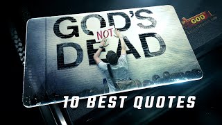 Gods Not Dead 2014  10 Best Quotes [upl. by Mychal]