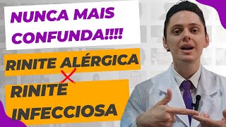 🔥 Saiba diferenciar se a sua RINITE é Rinite alérgica ou infecciosa OTORRINO explica [upl. by Ylram645]