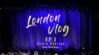 London Vlog EP1 Olivia Rodrigo Sour Tour 2022 [upl. by Zared]