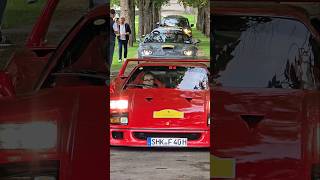 Ferrari Cavalcade classiche 2024 ferrari classic luxury fypシ゚viral f40 billionaire cavalcade [upl. by Arik]