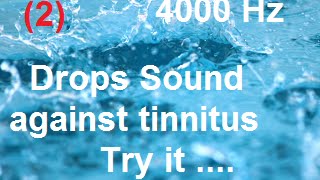 10 minutes Drops at 4000 Hz modulation 05 oct as sound therapy for tinnitus [upl. by Norman]