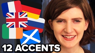 How To Do 12 Different Accents [upl. by Fruin853]