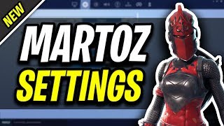 Martoz Fortnite Settings and Keybinds UPDATED 2018 [upl. by Ikcaj]