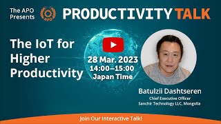 The IoT for Higher Productivity [upl. by Erda]