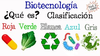 🌳¿Qué es la Biotecnología♻️ Fácil y Rápido  BIOLOGÍA [upl. by Itsrik427]