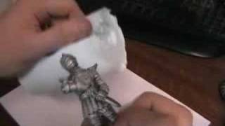 Making a silicone mould  mold of a toy figurine [upl. by Alliuqet213]