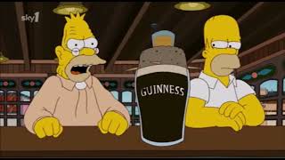 Simpsons  An Irish Drink quotThats betterquot [upl. by Ponzo]