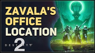 Zavalas Office Location Destiny 2 [upl. by Arikaahs]