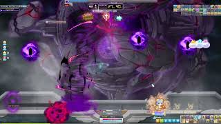 Kronos Maplestory Hero gloom 1 Burst ATTEMPT [upl. by Sidoma]