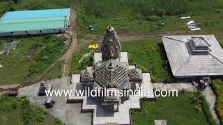 Trimbakeshwar Shiva JyotirlingaTemple  an aerial view [upl. by Anaahs957]