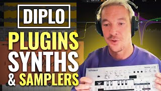 DIPLO Reveals His Favourite Plugins Synths and Samplers [upl. by Drais778]