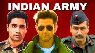 Top 7 Best Indian Army Films [upl. by Aihseym985]